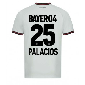 Bayer Leverkusen Exequiel Palacios #25 Gostujuci Dres 2023-24 Kratak Rukavima